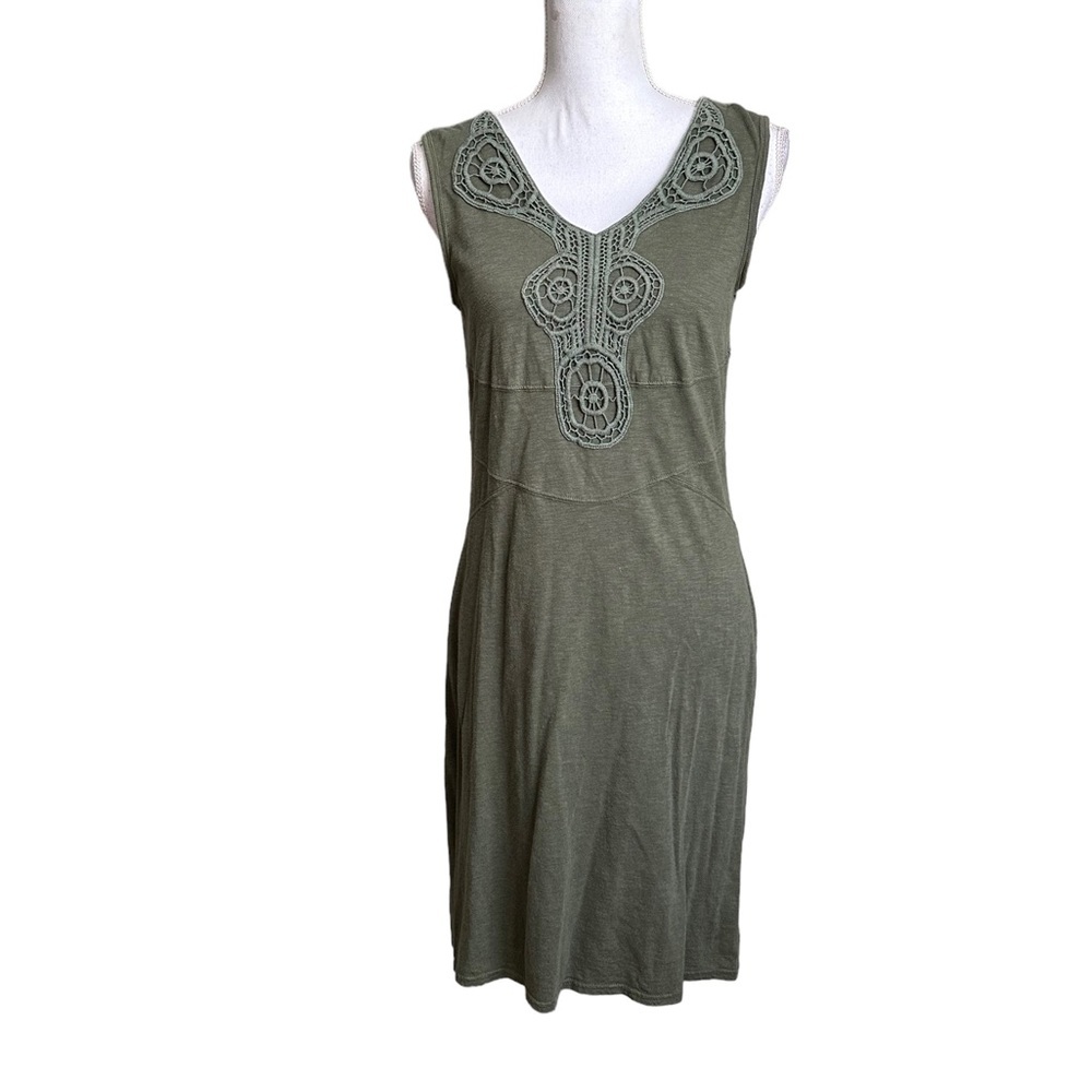 Athleta Annie Crochet Cotton Blend Beach Dress Size Small